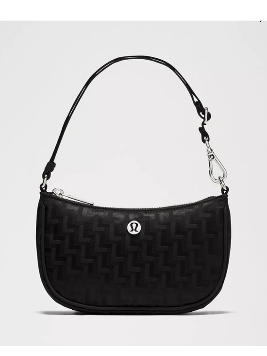 lululemon athletica Handbags - lululemon athletica Black Textured Mini Shoulder Bag